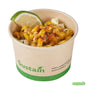 Wholesale Restaurantware 4 Oz Round Bamboo Paper to Go Cup - with Pla Lining, Compostable- Bulk