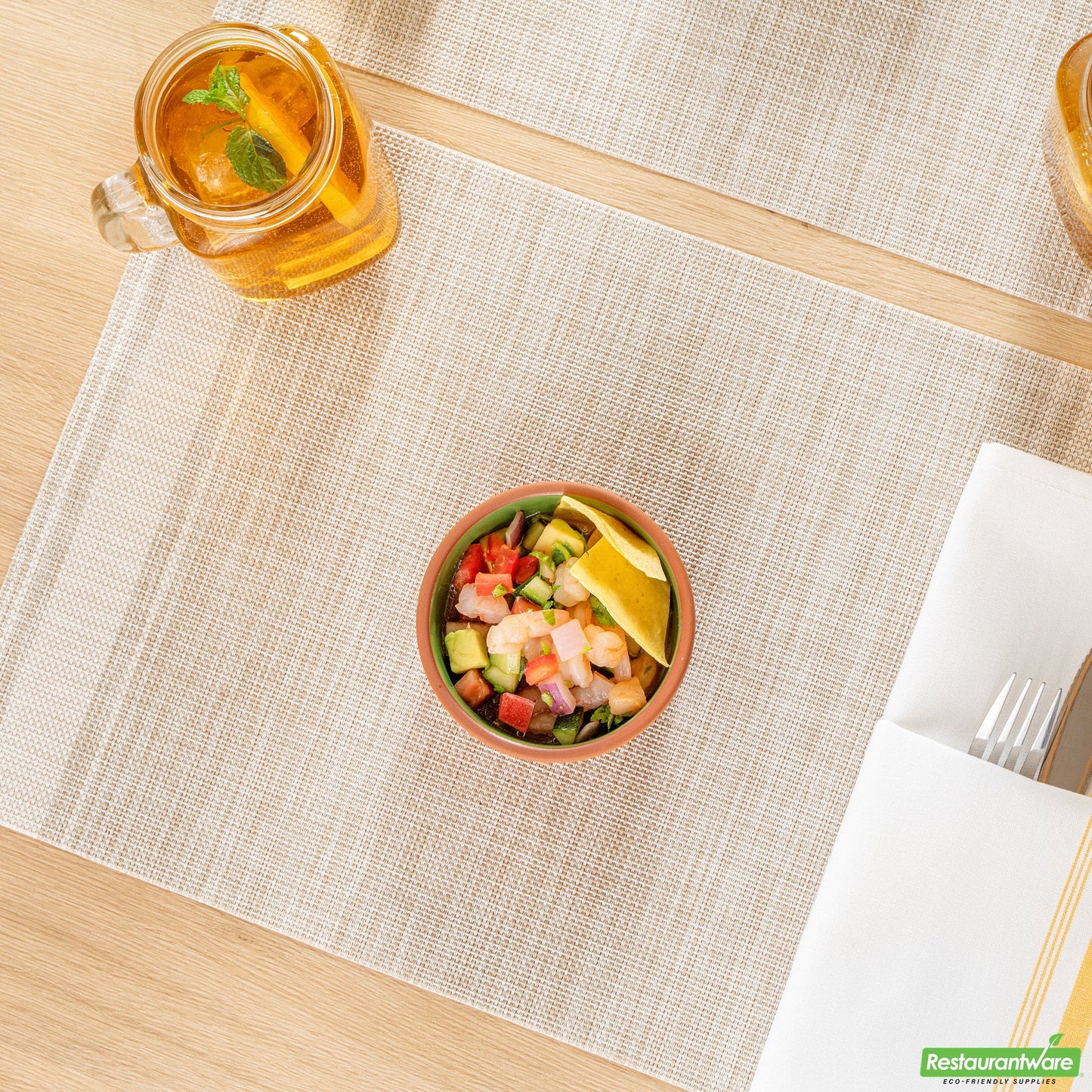 Wholesale Restaurantware 5 Oz Terrcotta Cazuela Bowl - Green Glazed Interior, Oven-Safe- Bulk
