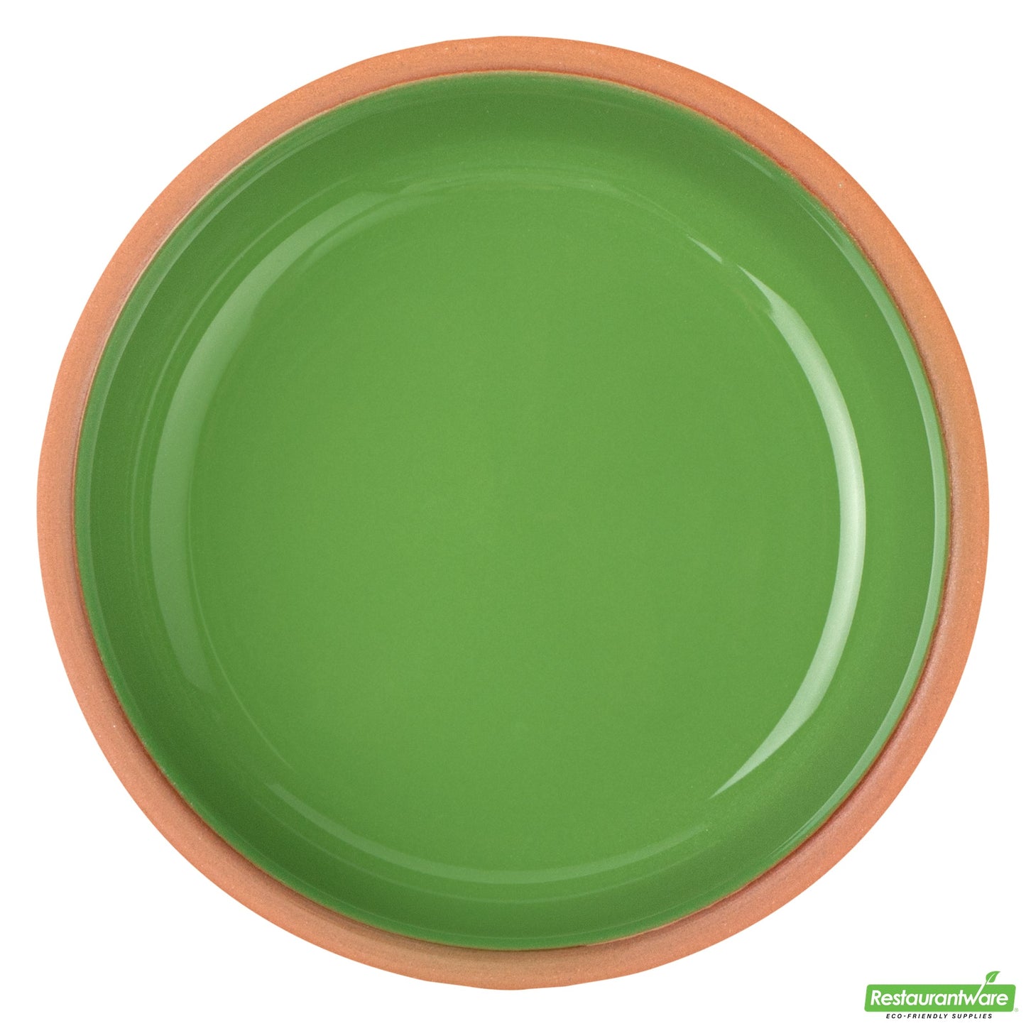 Wholesale Restaurantware 5 Oz Terrcotta Cazuela Bowl - Green Glazed Interior, Oven-Safe- Bulk