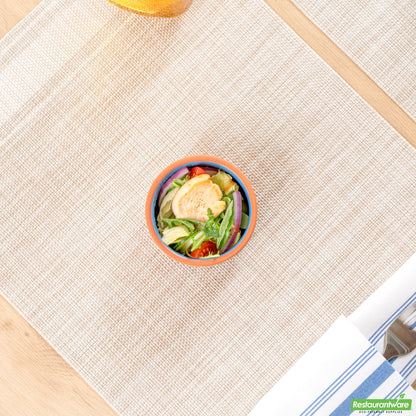 Wholesale Restaurantware 3 Oz Terracotta Cazuela Bowl - Blue Glazed Interior, Oven-Safe- Bulk