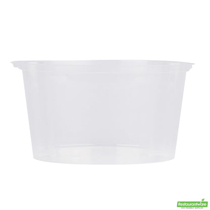 Wholesale Restaurantware 16 Oz Clear Plastic Insert - Fits 32, 40 and 48 Oz Soup Container- Bulk