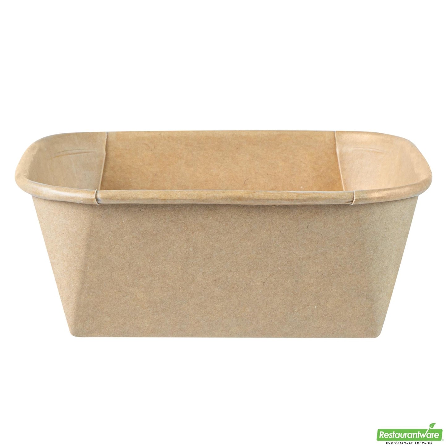 Wholesale Restaurantware 17 Oz Square Kraft Paper Sushi Container- Bulk