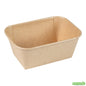 Wholesale Restaurantware 34 Oz Rectangle Kraft Paper Sushi Container- Bulk