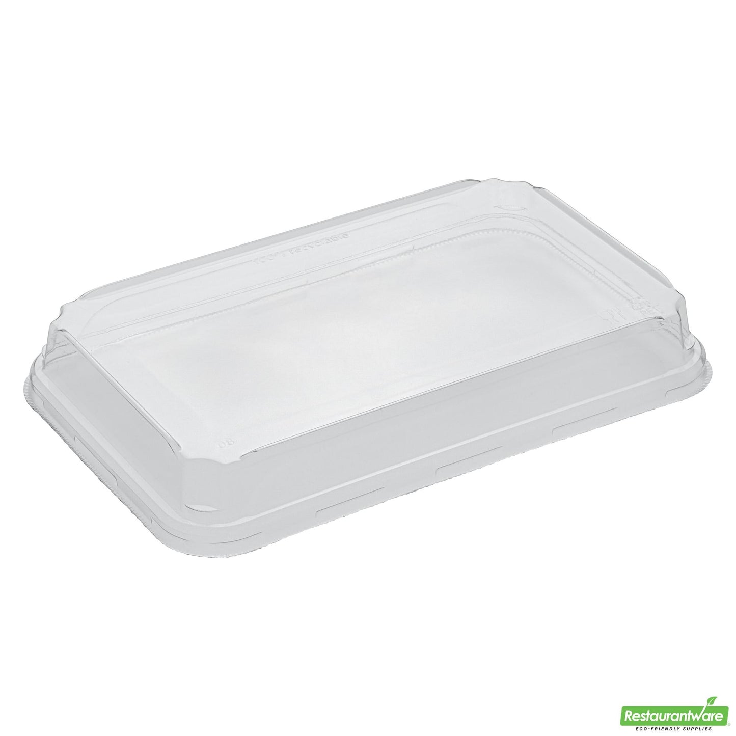 Wholesale Restaurantware Clear Pet Plastic Lid - Fits 15 Oz Sushi Container - 8.8" X 5.5" X 1.2"- Bulk