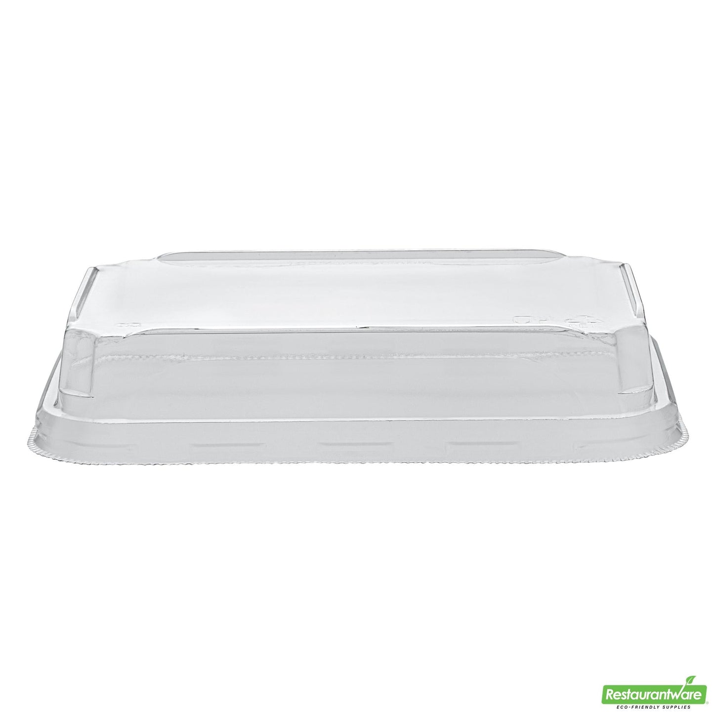 Wholesale Restaurantware Clear Pet Plastic Lid - Fits 8 Oz Sushi Container - 6.6" X 4.6" X 1.2"- Bulk