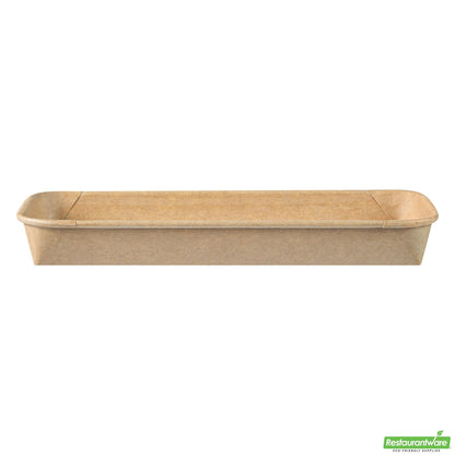 Wholesale Restaurantware 10 Oz Rectangle Kraft Paper Sushi Container- Bulk