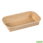 Wholesale Restaurantware 5 Oz Rectangle Kraft Paper Sushi Container- Bulk
