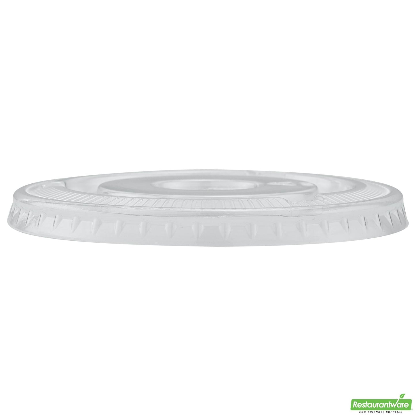 Wholesale Restaurantware Round Clear Plastic Flat Lid - Fits Plastic Dessert Cup- Bulk