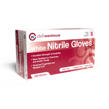 Wholesale BoxNCase White Nitrile Gloves Large- Bulk