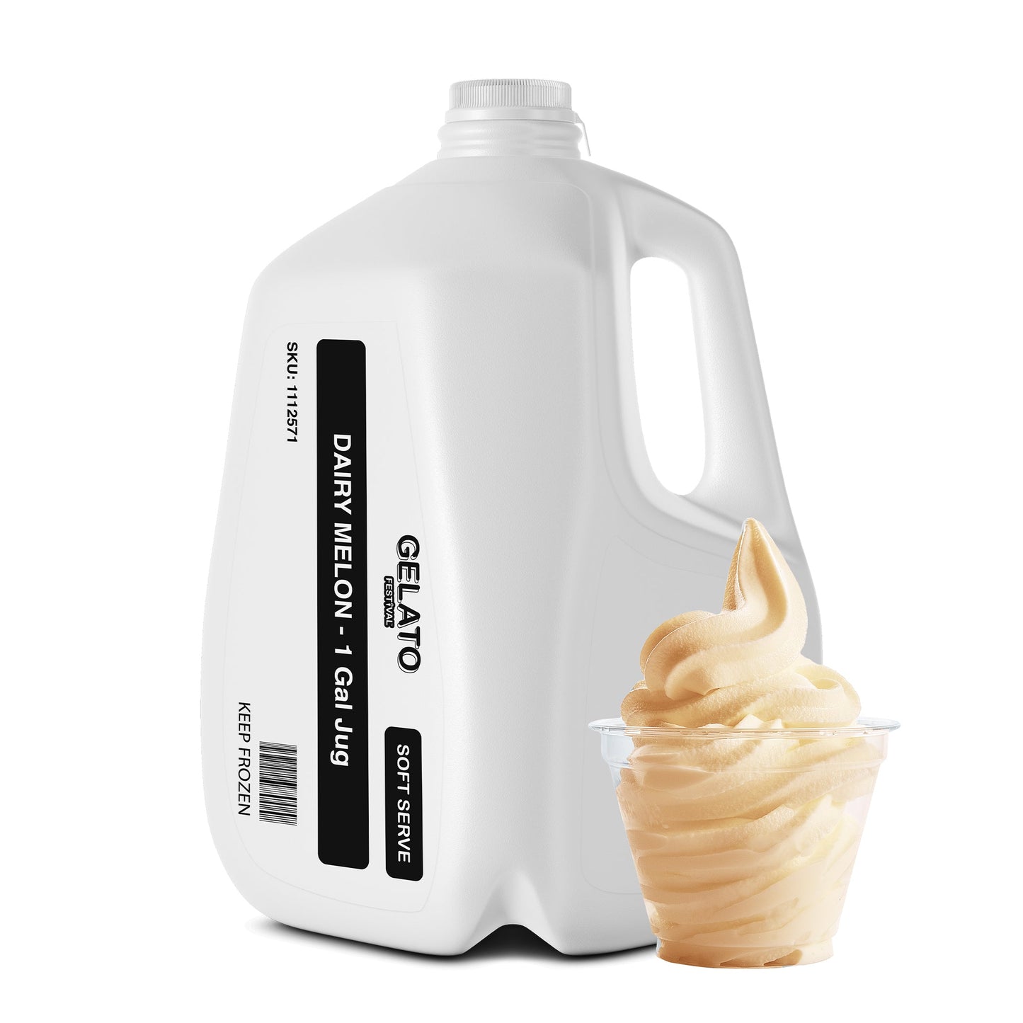 Wholesale Gelato Festival Melon Soft Serve Sorbet- Bulk