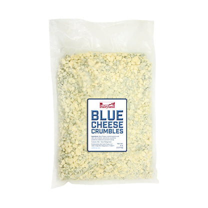 Wholesale Dairyland Blue Cheese Crumbles 5lb- Bulk