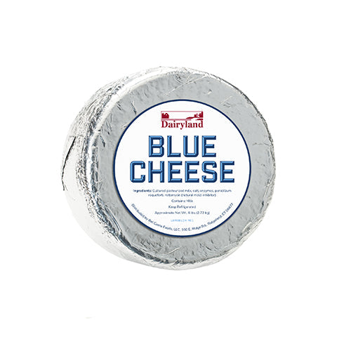 Wholesale Dairyland Blue Cheese Wheel 6lb- Bulk
