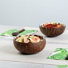 Wholesale Restaurantware 16 Oz White Handmade Circle Coconut Bowl- Bulk