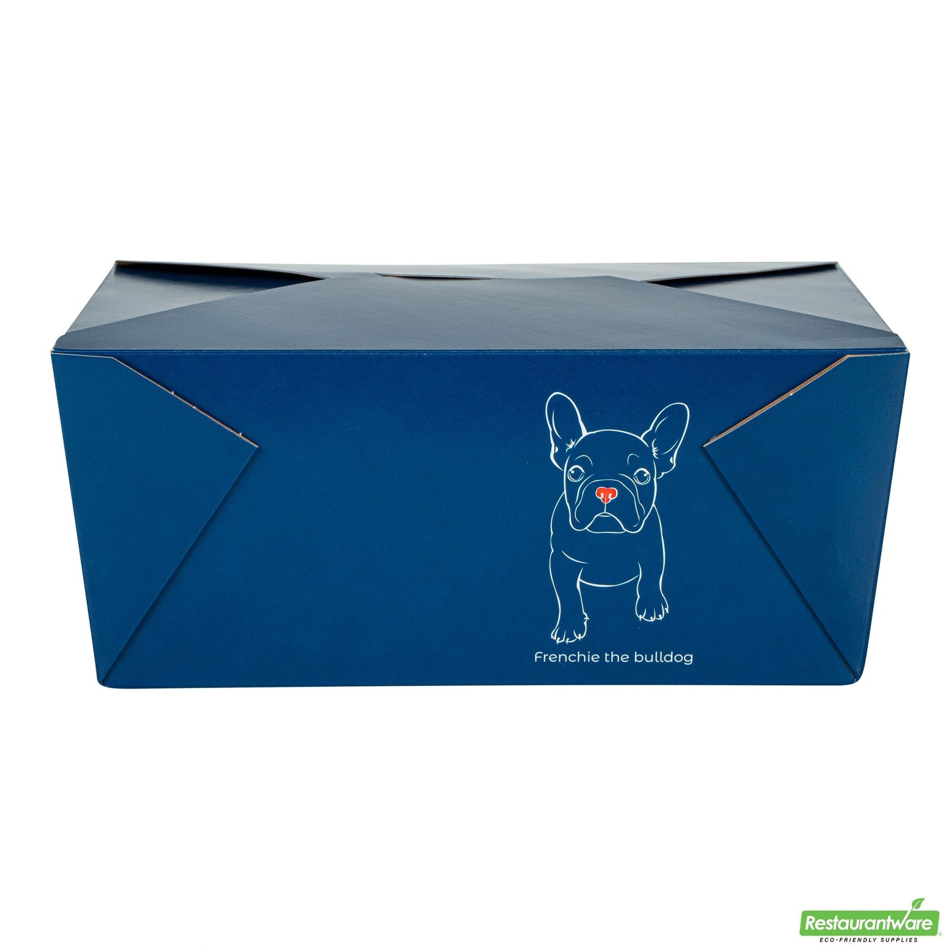 Wholesale Restaurantware 98 Oz Frenchie Paper #4 Bio Box Take Out Container- Bulk