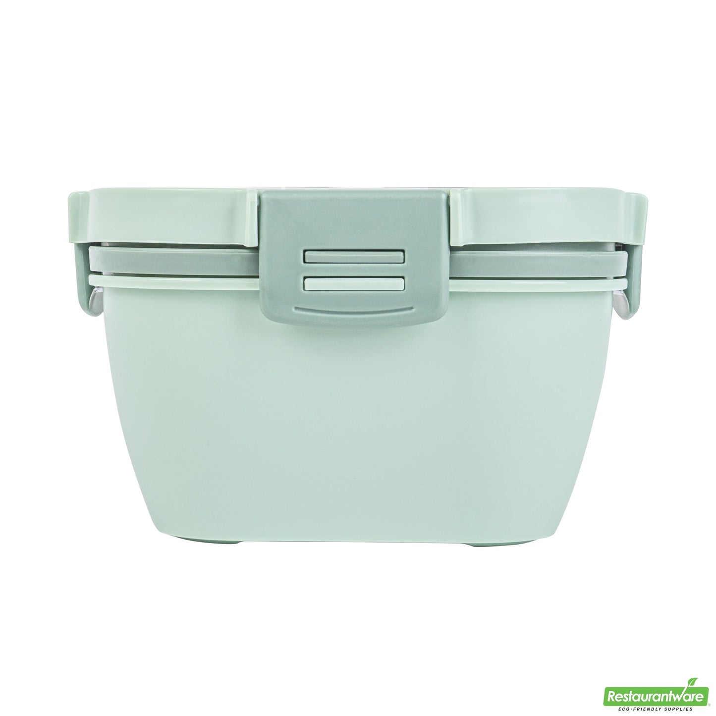 Wholesale Restaurantware 58 Oz Green Lunch Box - Bpa-Free, Microwave-Safe - 7.3" X 7.3" X 4.3"- Bulk