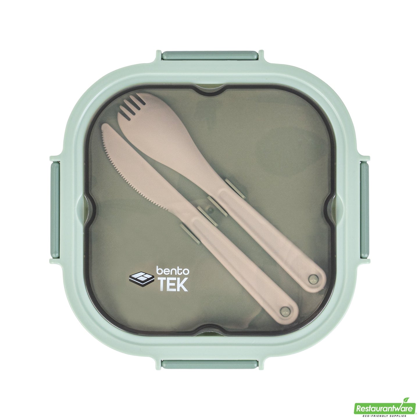 Wholesale Restaurantware 58 Oz Green Lunch Box - Bpa-Free, Microwave-Safe - 7.3" X 7.3" X 4.3"- Bulk