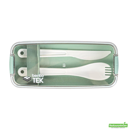 Wholesale Restaurantware 30 Oz Green 3-in-1 Lunch Box- Bpa-Free, Microwave-Safe- Bulk