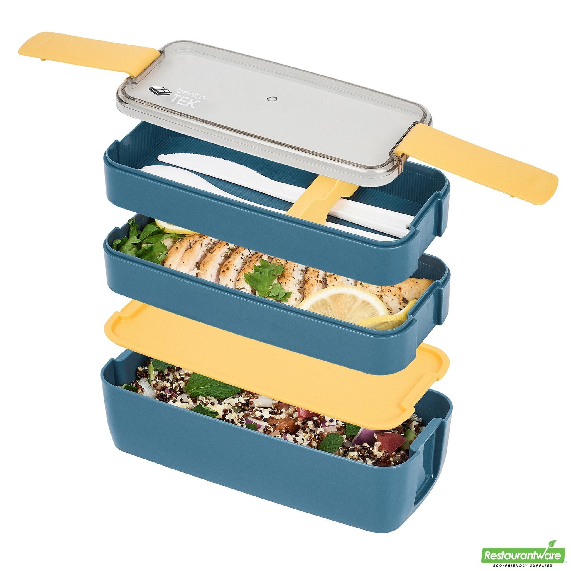 Wholesale Restaurantware 30 Oz Blue and Yellow - Bpa-Free, Microwave-Safe- Bulk