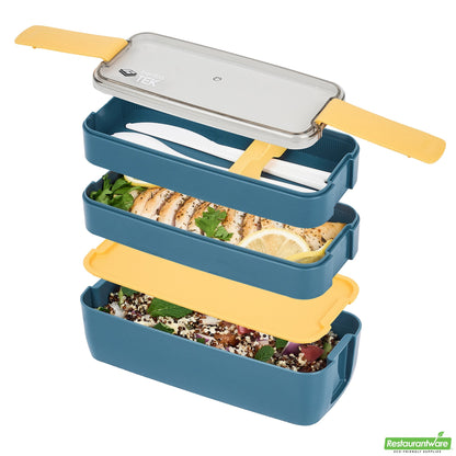 Wholesale Restaurantware 30 Oz Blue and Yellow - Bpa-Free, Microwave-Safe- Bulk