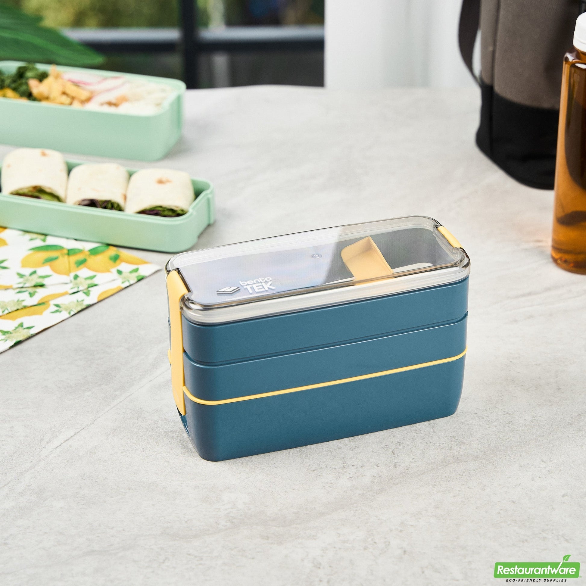 Wholesale Restaurantware 30 Oz Blue and Yellow - Bpa-Free, Microwave-Safe- Bulk