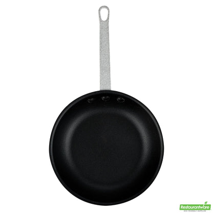 Wholesale Restaurantware Aluminum 8" Fry Pan - Non-Stick - 14.6" X 8.4" X 3"- Bulk