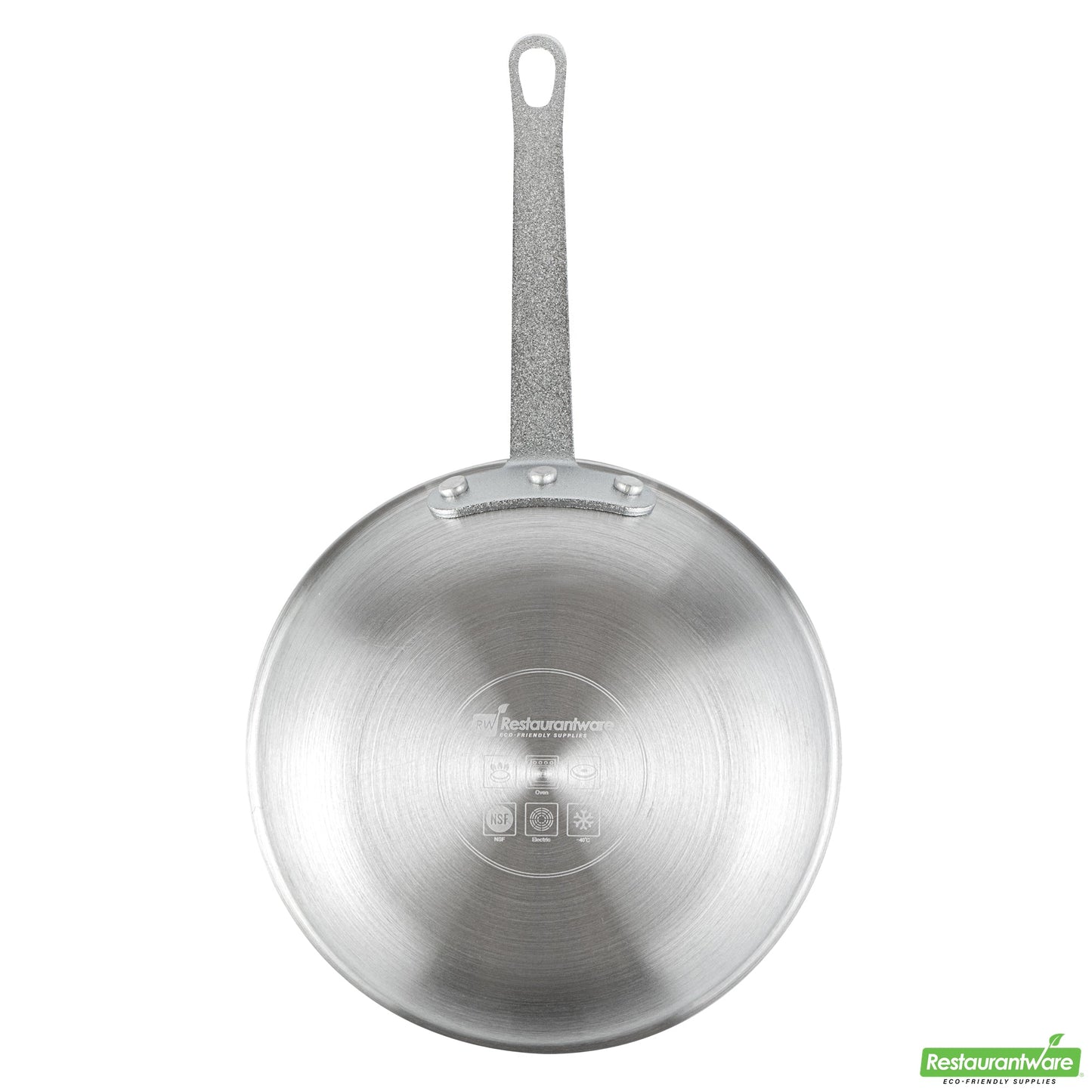 Wholesale Restaurantware Aluminum 8" Fry Pan - Non-Stick - 14.6" X 8.4" X 3"- Bulk