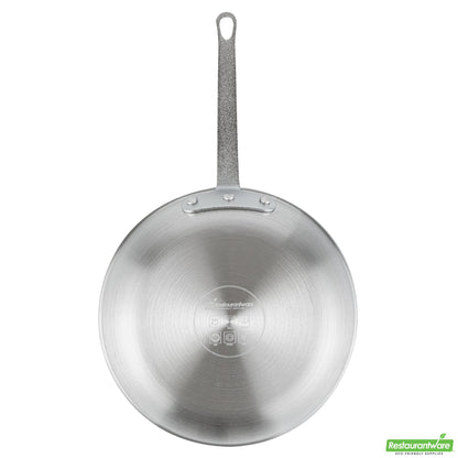 Wholesale Restaurantware Aluminum 10" Fry Pan - Non-Stick - 17.7" X 10.2" X 2.7"- Bulk
