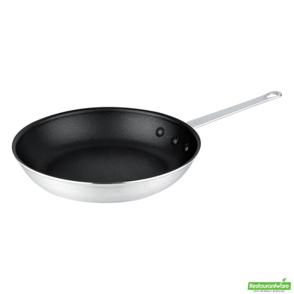 Wholesale Restaurantware Aluminum 10" Fry Pan - Non-Stick - 17.7" X 10.2" X 2.7"- Bulk