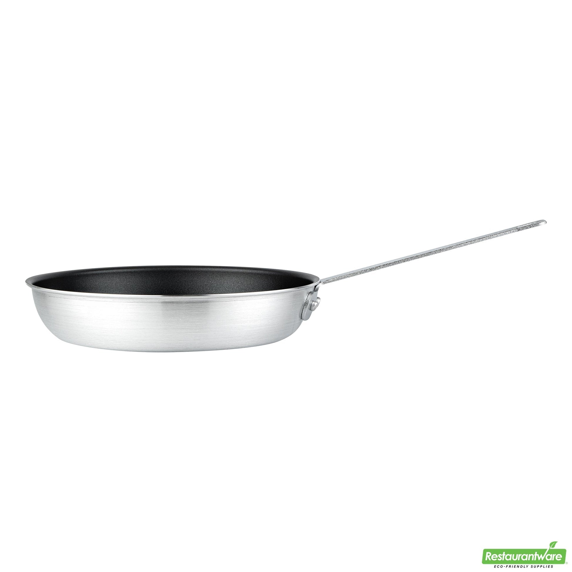 Wholesale Restaurantware Aluminum 12 Fry Pan - Non-Stick- Bulk