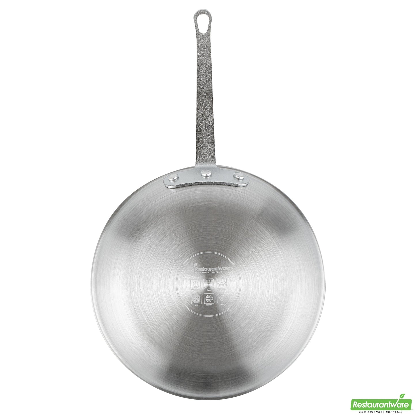 Wholesale Restaurantware Aluminum 10" Fry Pan - 17.7" X 10.2" X 2.7"- Bulk
