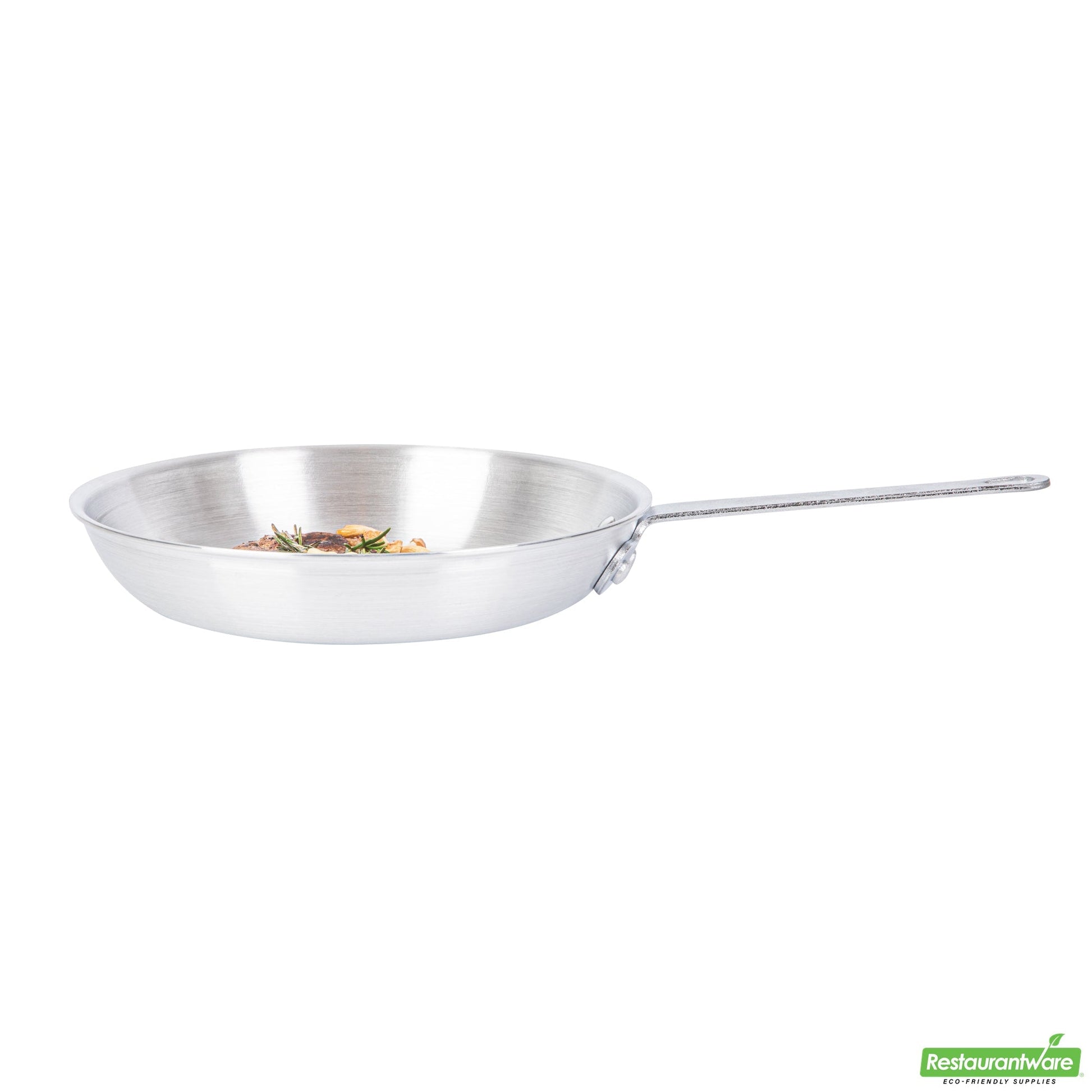 Wholesale Restaurantware Aluminum 10" Fry Pan - 17.7" X 10.2" X 2.7"- Bulk