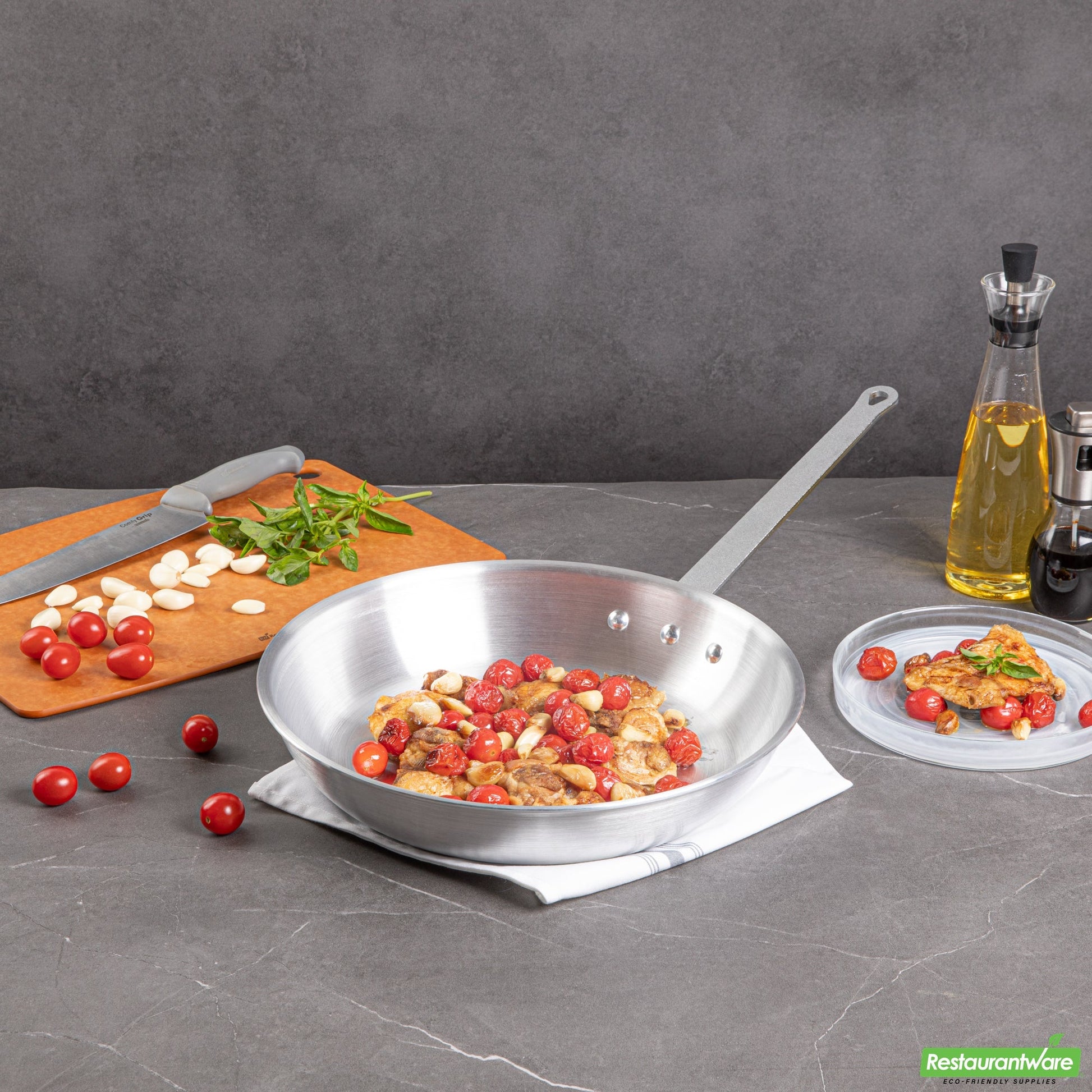 Wholesale Restaurantware Aluminum 14 Fry Pan- Bulk