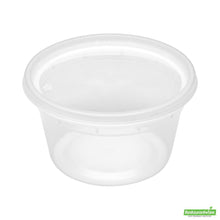 Wholesale Restaurantware Asporto 12 Oz Round Clear Plastic Soup Container - with Lid, Microwavable - 4 1/2" X 4 1/2" X 2 1/2"- Bulk