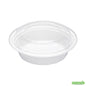 Wholesale Restaurantware 16 Oz Round White Plastic To Go Box - with Clear Lid, Microwavable- Bulk