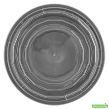 Wholesale Restaurantware 24 Oz Round Black Plastic to Go Box - with Clear Lid, Microwavable - 7.2" X 7.2" X 1.6"- Bulk