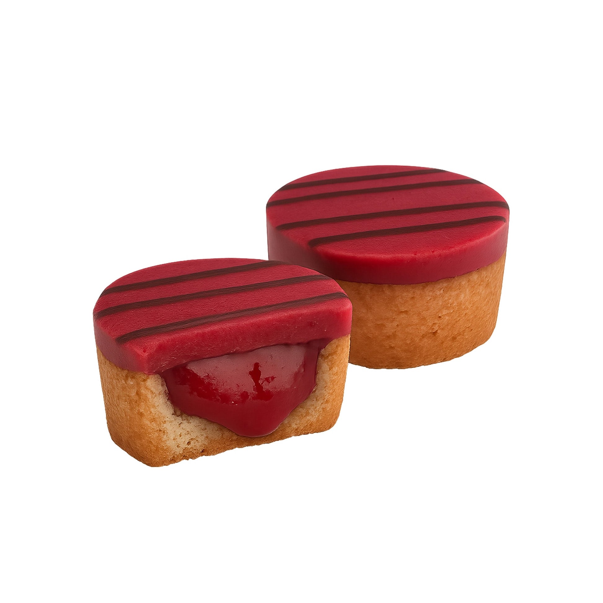 Wholesale Foliepops Tartelletes Raspberry- Bulk
