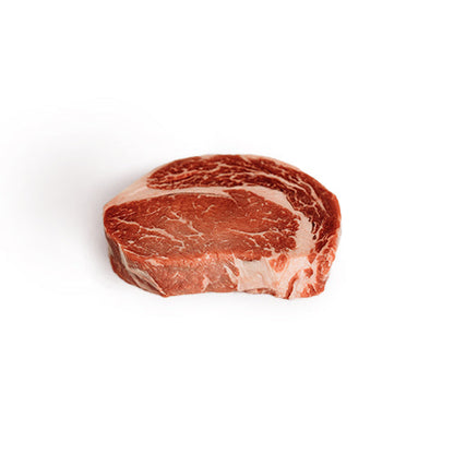 Wholesale Brandt Meats Ribeye Steak Boneless Prime No Tail 16 Oz 16oz- Bulk