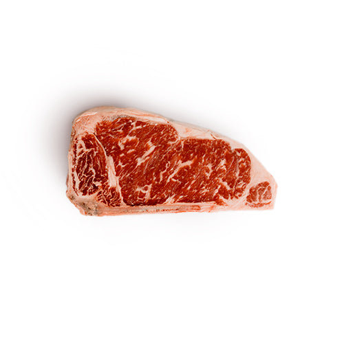 Wholesale Brandt Meats Strip Steak Bone-in, Center-Cut Prime 16 Oz 16oz- Bulk