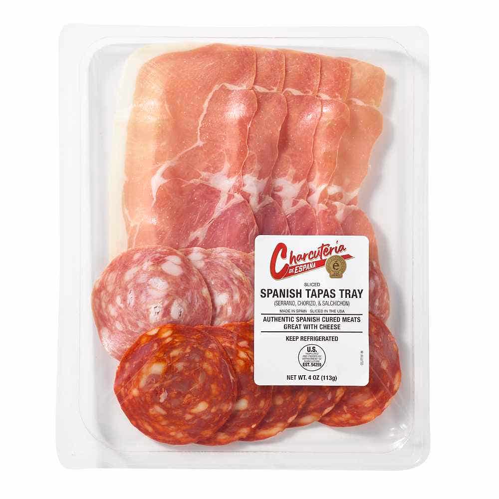 Wholesale Charcuteria de Espana - José Andrés Selection Spanish Tapas Tray 4 Oz- Bulk