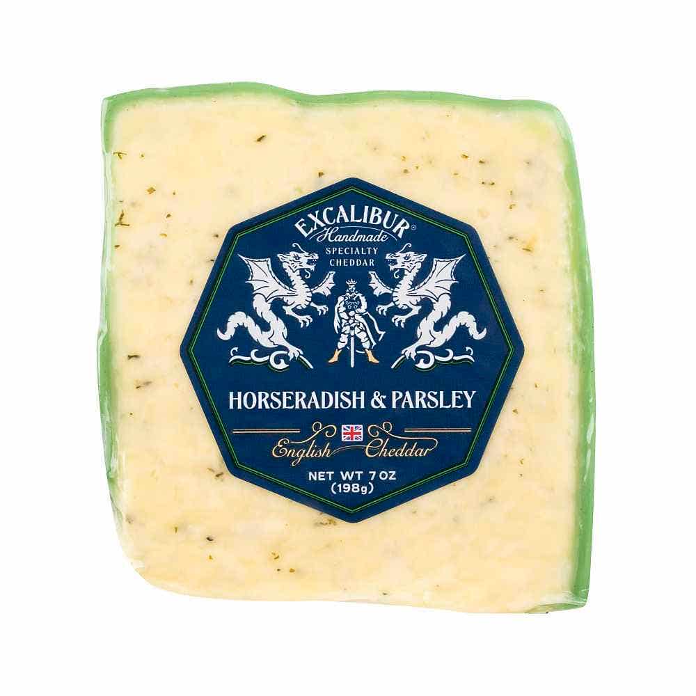 Wholesale Excalibur Horseradish Cheddar Cuts 7 Oz- Bulk