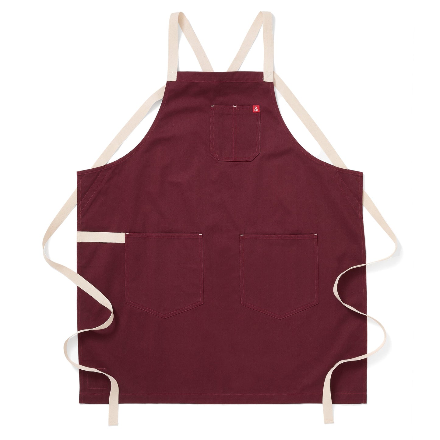 Wholesale Hedley & Bennett Apron Crossback House Red- Bulk