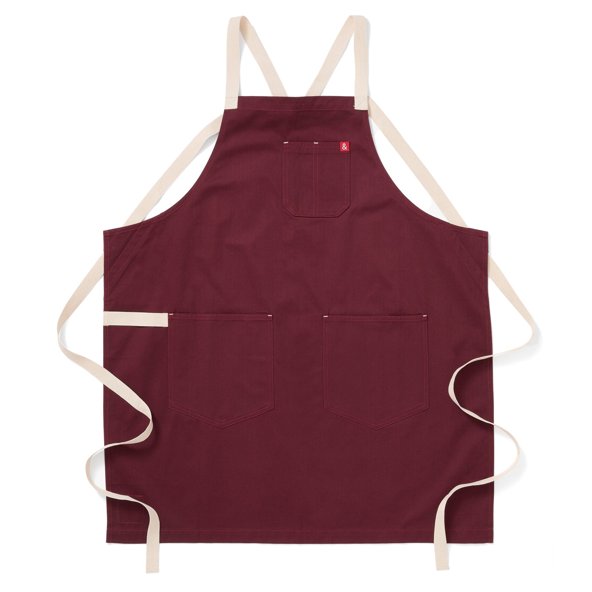 Wholesale Hedley & Bennett Apron Crossback House Red- Bulk