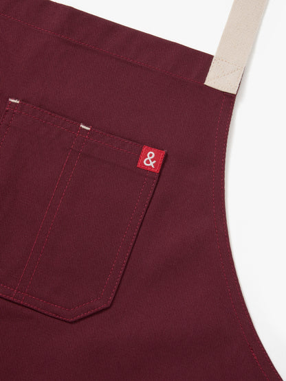 Wholesale Hedley & Bennett Apron Crossback House Red- Bulk