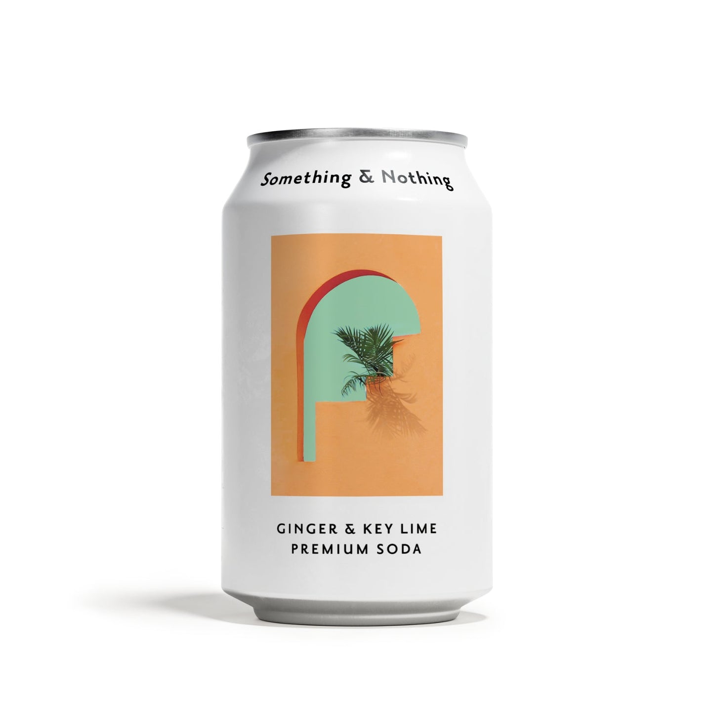 Wholesale Something & Nothing Ginger & Key Lime Premium Soda 12oz- Bulk