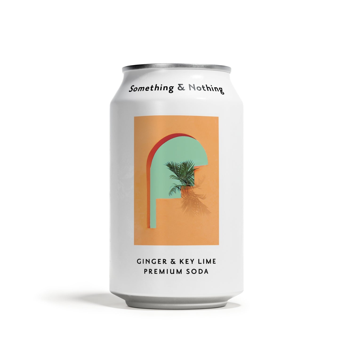 Wholesale Something & Nothing Ginger & Key Lime Premium Soda 12oz- Bulk