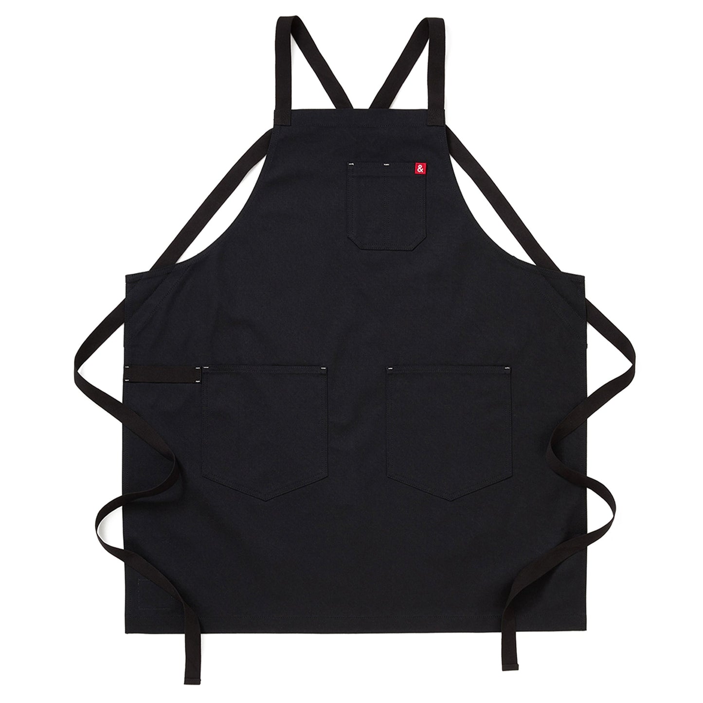 Wholesale Hedley & Bennett Caviar Black Xback Apron- Bulk
