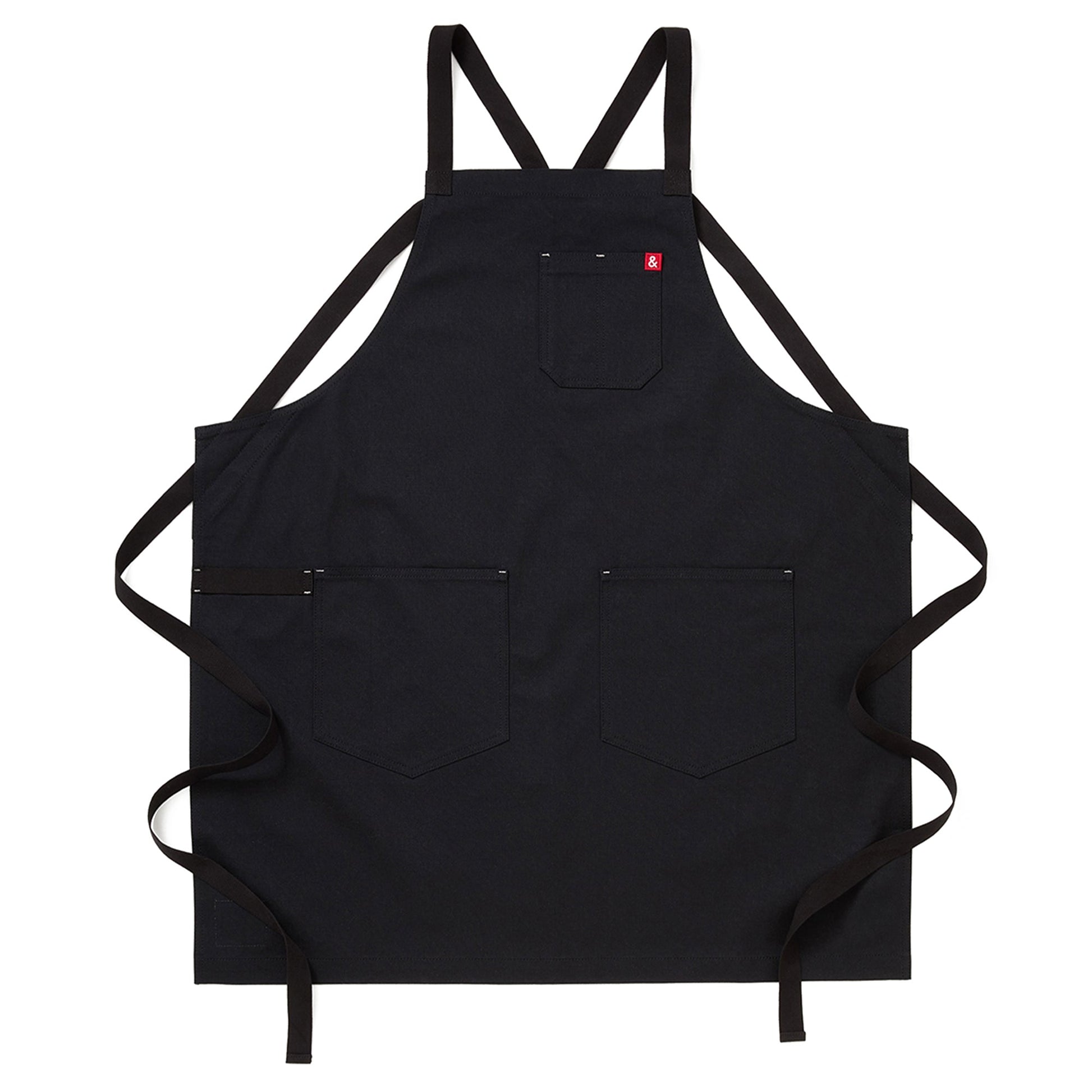 Wholesale Hedley & Bennett Caviar Black Xback Apron- Bulk