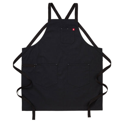 Wholesale Hedley & Bennett Caviar Black Xback Apron- Bulk