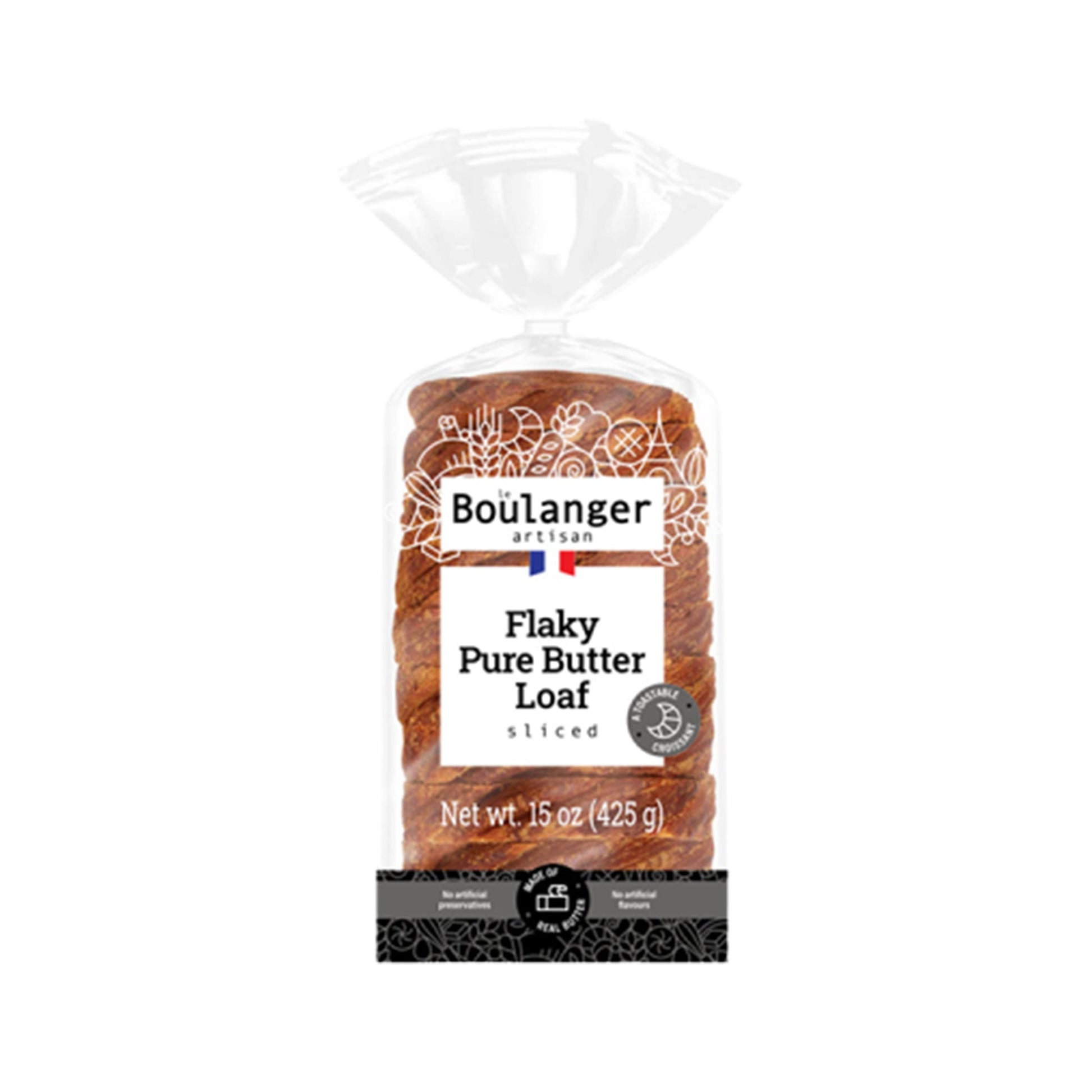 Wholesale Bridor Flaky Pure Butter Loaf Sliced- Bulk