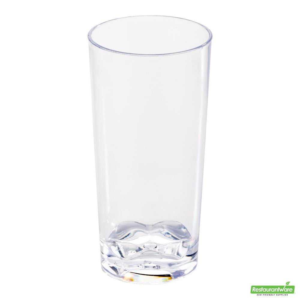 Wholesale Restaurantware Bundle: 100 2 Oz Clear Plastic Cannello Shot Glass and 100 Mini Forks- Bulk